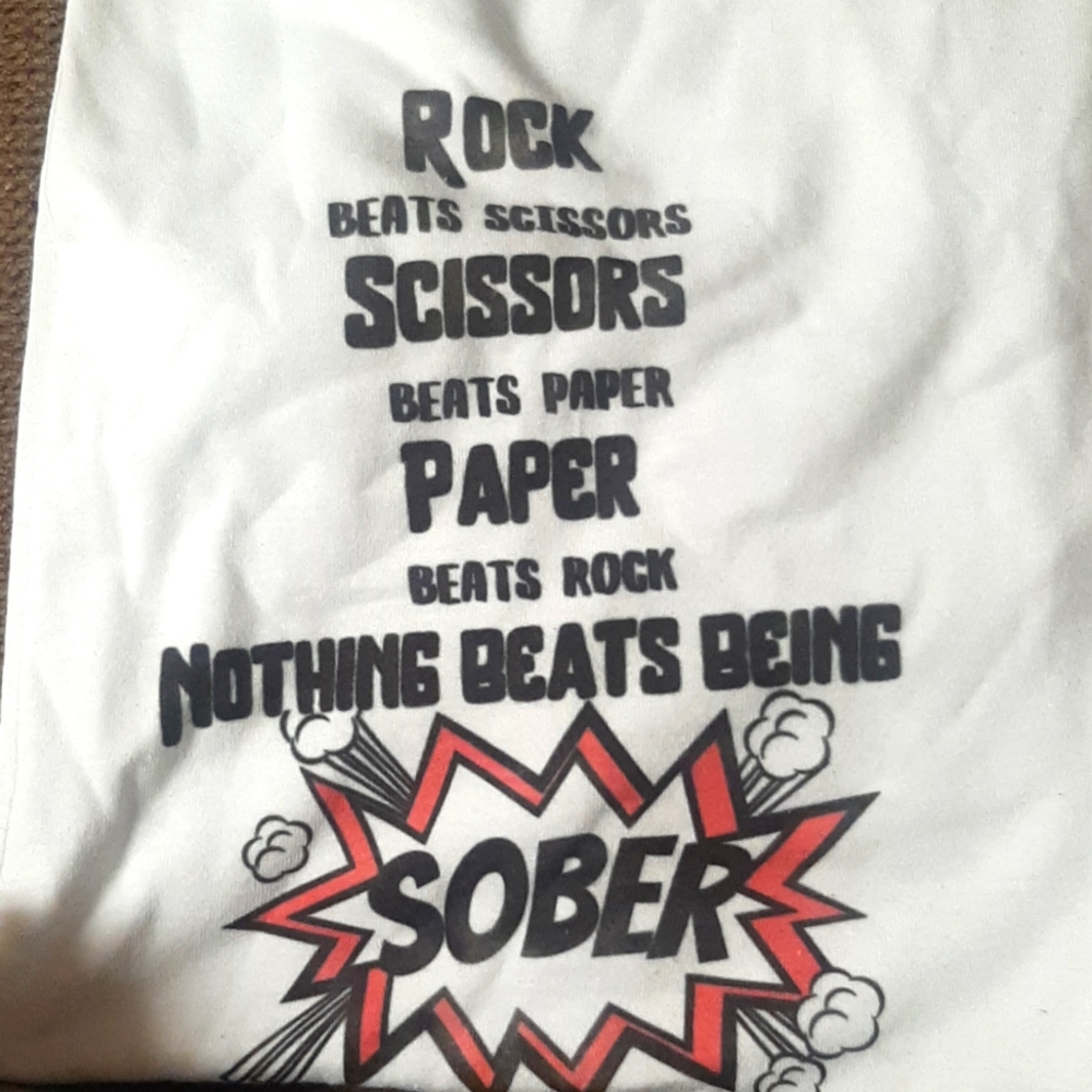 Unisex sober shirt